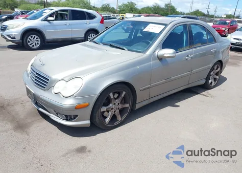 2007 Mercedes-Benz C 230 Sport from USA, damaged, VIN WDBRF52H87A928129